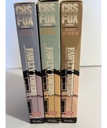 Set Of 3 1986 Fawlty Towers VHS - 3720, 3721, 3722 BBC Video Fox CBS Joh... - £6.77 GBP
