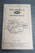 Vintage 1972 Copy of The Model A Ford Carburetors Book by Paul Moller -U... - $21.99
