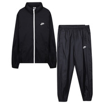 Nike 22FW Club Lined Woven Track Suit Anzug Men&#39;s Suit Jacket Pants DR33... - $108.81