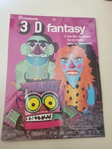 Vintage Halloween Dennison&#39;s 3D Fantasy Die Cut Monster Kit NOS HTF - £159.58 GBP