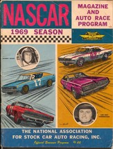 NASCAR Auto Race Season Program  1969-Lee Roy Yarborough-Tiny Lund-Petty-VG - £76.53 GBP