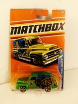Matchbox 2011 #69 Green Ford F-100 Panel Delivery Truck City Action Series MOC - £11.74 GBP