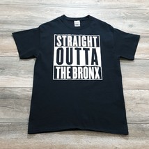 Straight Outta The Bronx Mens Medium Short Sleeve Shirt Casual New York ... - $11.03