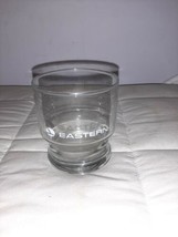 Eastern Airlines Footed Rocks Drinking Glass 3” x 3.25” White Wings of M... - £11.89 GBP