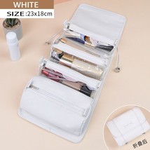 Women&#39;s Cosmetic Bag Foldable Travel Organizer Hanging Nylon  Separable Toiletry - £43.02 GBP