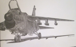 Joe Plummer Signed Lithograph Aviation Art 1983 Numbered A7D, 83 Print - £60.95 GBP