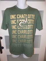 UNC Charlotte Forty-Niners Green T-shirt Size M Men&#39;s EUC - $22.75