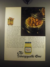 1969 Kraft Miracle Whip Ad - recipe for San Francisco Stroganoff - £14.77 GBP