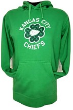 Chiefs NFL Sweater Adult Size Small Kelly Green Saint Patricks Day Hoodie - $28.05