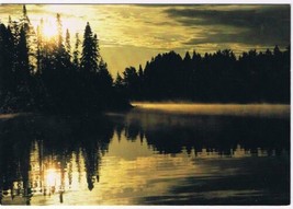 Postcard Sunrise On Lake Opeongo Algonquin Park 4 1/2&quot; x 6 1/2 - £3.10 GBP