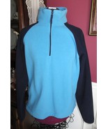 Eagle Canyon Women&#39;s Size Large L Pullover 1/4 Zip Front Blue Top Brand New - £9.41 GBP