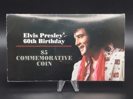 Elvis Presley 60th Birthday  commemorative coin Marshall Islands ~ 5 Dollar 1995 - £7.78 GBP