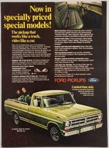 1971 Print Ad Ford Explorer Special Edition Pickup Trucks Specially Priced - £14.76 GBP