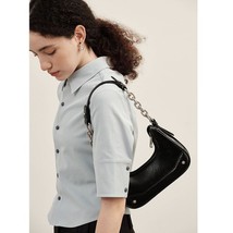 2023 New Fashion Vintage Women&#39;s Handbags Casual Underarm Bag Chain Tote Bag Bla - £64.61 GBP