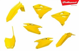 Yellow Polisport Restyle Plastic Kit For 2001-2008 Suzuki RM 125 250 RM125 RM250 - £157.11 GBP