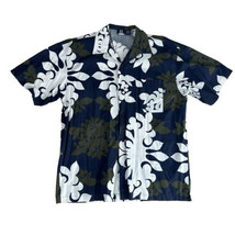 Vintage No Fear Shirt Mens Large Blue 90s Hawaiian Surf Skate Streetwear... - £17.84 GBP