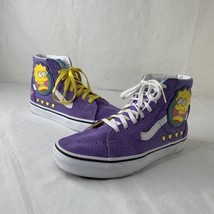 VANS The Simpsons Lisa 4 Prez Sk8-Hi Ltd. Ed. Purple Shoes Men&#39;s 4.5 Women&#39;s 6 - £74.38 GBP