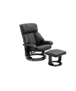 HOMCOM Massage Recliner Chair with Ottoman, 360° Swivel Recliner 10 Poin... - $284.85 CAD