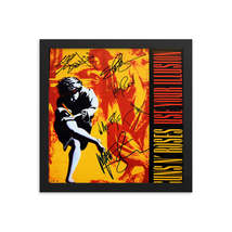 Guns N&#39; Roses signed Use Your Illusion I album Reprint - £66.84 GBP