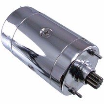 New Starter Fits Harley Flh Flhc Electra Glide Heritage 74-88 31570-73 Chrome - £116.72 GBP