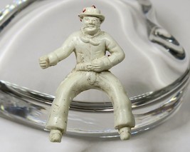 Marx Mounted Cowboy 60mm Chubby Figure Vintage 1950s Western Ranch Set - £7.58 GBP