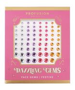 Profusion Cosmetics Multicolor Dazzling Face and Body Gems - Festive - $13.83 CAD