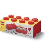 New LEGO Red Storage Box Brick 8 Bright - $42.75