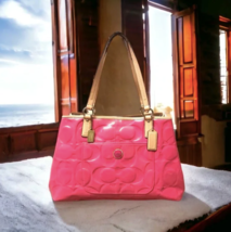 Pink Color Coach Shoulder Bag - £146.37 GBP