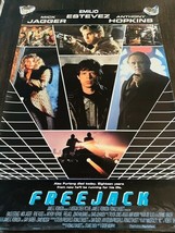 Movie Theater Cinema Poster Lobby Card vtg 1992 Freejack Emilio Estevez ... - £31.15 GBP