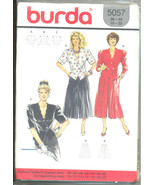 Burda Sewing Pattern 5057 Jacket Palazzo Pants Size 10 12 14 16 18 20 22 - $20.15 CAD
