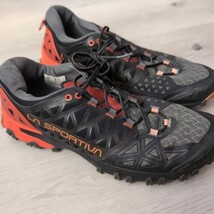 La Sportiva Bushido II Shoes Mens Size 10 Black Hiking Trail Run Shoes L... - $45.54