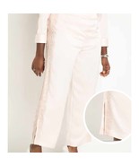 Eloquii Lace Detail Satin Wide Leg Pants Rosewater Pink Plus Size 20 NEW - $1,444.01 MXN