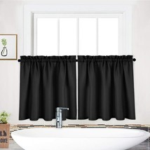 Waffle Weave Textured Tailored Short Drapes For Bathroom Waterproof Window - £26.86 GBP