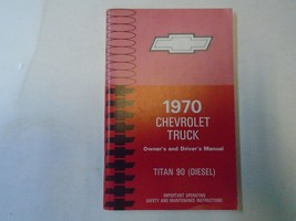 1970 Chevrolet Truck Titan 90 Diesel Owners &amp; Drivers Manual MINOR STAINS - £10.26 GBP