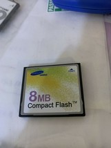 Samsung 8mb compactflash cf memory card - £18.23 GBP