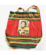 Bob Marley Hipster Ruck Sack Drawstring Backpack Book Bag Festival Coach... - $381.00 MXN