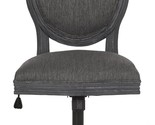 Charcoal Grey Weathered Pishkin Office Chair From Christopher Knight Home. - $136.96