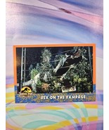 1993 Topps Jurassic Park Trading Card | Rex on the Rampage #32 - $1.35 CAD
