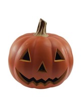 2018 Target Halloween Pumpkin Jack-o-Lantern Light Blow Mold Large 17 Inch  - £44.36 GBP