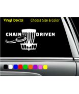 Chain Driven Disc Golf Decal Laptop Car Window Sticker CHOOSE SIZE COLOR - €2,76 EUR+