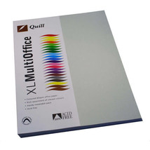 Quill Multioffice Paper 100pk 80gsm (A4) - Grey - £27.53 GBP