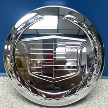 One 2007-2014 Cadillac Escalade 3 1/4&quot; Chrome Center Cap Gm # 9595891 Brand New - £7.62 GBP