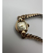 Antique Bulova Woman’s Wrist Watch Running Mechanical Movement 18mm - £55.95 GBP