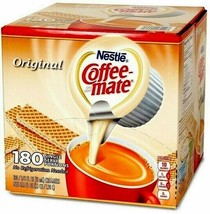 Coffee-mate Liquid Coffee Creamer, Original, 180 Mini Cups (NES753032) - $27.27