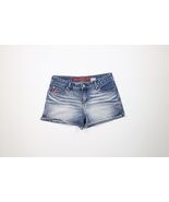 Vintage 90s Y2K Mudd Womens Size 11 Faded Babydoll Denim Jean Shorts Jor... - $989.95 MXN