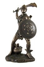 Bronzed Oggun God of War, Iron and Hunting Statue - $59.39