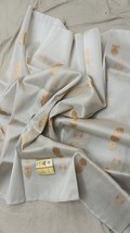 Light Grey Saree, Pure Silk Mark Certified Saree, Handwoven Pure Kora Organza Sa - £162.38 GBP