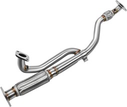 JY PERFORMANCE T304 Stainless Steel Exhaust Flex Y Pipe compatible with - £172.39 GBP