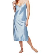 Shadowline Silky ballet Nightgown  Size 1X Blue Style 4502 - $44.50