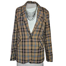 Plaid Blazer Jacket Size Small - £19.46 GBP